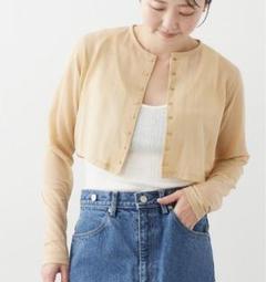 美品 JANE SMITH シアーショートカーディガン Plage ジェーン gaga様専用Plage JANE SMITH ジェーンスミス シアー - メルカリ