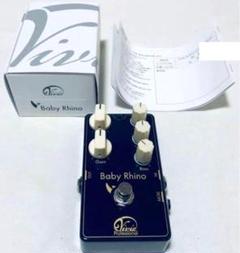美品】 Vivie Baby Rhino bass エフェクター 歪み ペダル