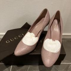 GUCCI グッチ 新品未使用 GG型押しパンプス