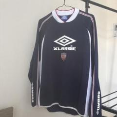 Umbro XLARGE ネイビー 長袖 ウォームアップウェア Umbro XLARGE ネイビー 長袖 ウォームアップウェア ウェア