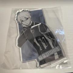 ブルーロック 凪 TSUTAYA アクスタ 缶バッジ  アクリルカード 黒スーツ ブルーロック 凪 TSUTAYA アクスタ 缶バッジ アクリルカード 黒