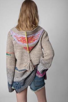 ❣️人気新作 新品 ZADIG&VOLTAIRE ニット/セーター Zadig&Voltaire スローガン セーター | ピンク | FARFETCH JP