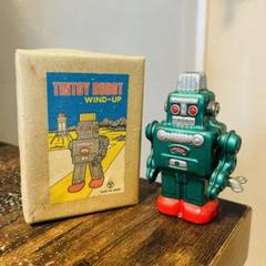 HANS ゼンマイトコトコロボットフィギュアワインボトルプラ