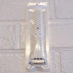 Apple Watchバンド ベルト 交換用ベルト 42/44mm Lサイズ 白