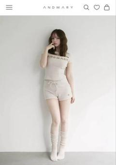 パンツ andmary Mary heart pants ANDMARY】Mary heart pants