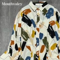 Mouthvalley マルチカラー アート おしゃれ 長袖シャツ カラフルのサムネイル