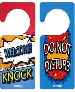2 Packドアハンガー 玄関 Don’t Disturb チャイム