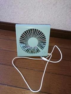 パソコンに使える、扇風機、一回使いました、パソコンの横の差し込みに入れて使います