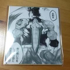 アカメが斬る！ くじ 推しちゃれ D賞 ミニ色紙 アカメが斬る！ くじ 推しちゃれ D賞 ミニ色紙（その着せ替え