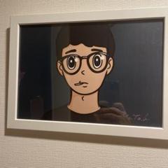 ハシヅメユウヤ サイン入り 額装ポスター 希少 希少作品 ハシヅメユウヤ サイン入り額付きポスター - メルカリ