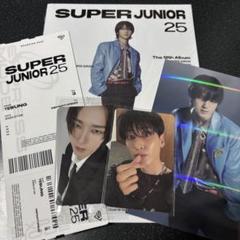 super junior 25 アルバム イェソン ウニョク トレカ
