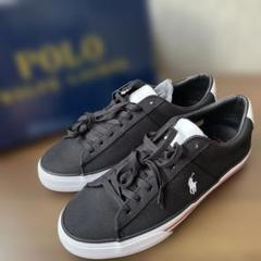 Polo ブラック スニーカー