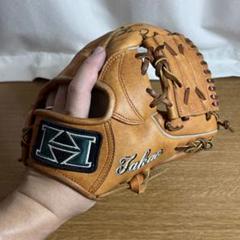 ハイゴールド 一般軟式 グローブ グラブ サイン入り 支給品？ 内野用 刺繍有り