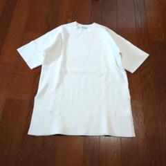 ユニクロ　ミラノリブ チュニック丈 トップス M