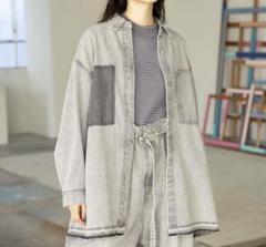 NKJ 2025SS】WORK BIG DENIM SHIRT - メルカリ