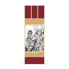 ワンピース ONEPIECE 掛け軸 ルフィ ブルック Luffy Brookのサムネイル