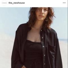 未使用品THE NEW HOUSE  COOPER TANK TOP  ホワイト ALAÏA WHITE HOODED KNIT CROP TOP |ALAÏA US
