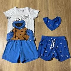 H&M クッキーモンスター　セットアップ