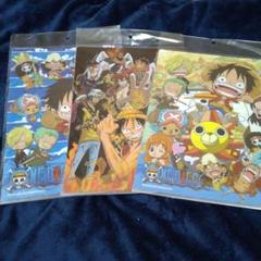 ONE PIECE クリアファイル3枚セット