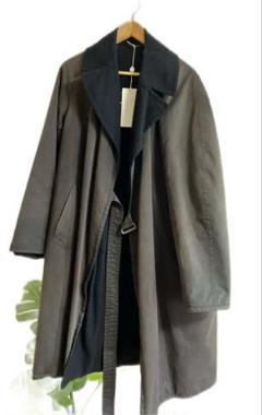 【美品】CULLNI タイロッケンコート トレンチコート ネイビー trim_ofkss_item438a5eb6bdf511e
