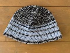 【在庫処分価格】＊ハンドメイドのクロシェハット＊MB-02 コットン