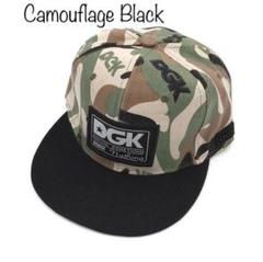 DGK スナップバック キャップ カモフラ 迷彩 スケボー メンズ レディース