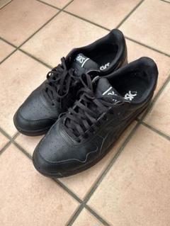 メンズ　asics スニーカー　black 28cm