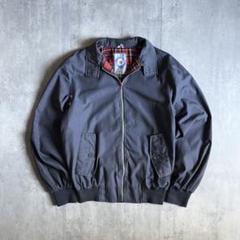 【90s vintage】ハリントンジャケット　ブルゾン　モッズ　短丈　古着 90s vintage】ハリントンジャケット ブルゾン モッズ 短丈 古着