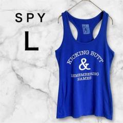 ＳＰＹ 【Ｌ】タンクトップ ブルー レディース トップス