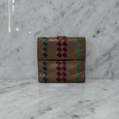 bottegaveneta ボッテガヴェネタ 二つ折り財布 ブラウン 本革