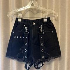 【REFLEM】サスペンダー付 ブラックショートパンツ フリーサイズ REFLEM（レフレム）の「『REFLEM/レフレム』サスペンダー付き