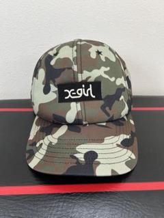 Xgirl 迷彩キャップ X-girl エックスガール BOX LOGO CAP（CAMO） | daze & easy