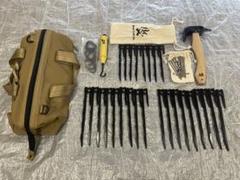ペグ ペグハンマー 一式セット　バリスティクス オガワ ベンモント 福善 ペグ ペグハンマー 一式セット バリスティクス オガワ