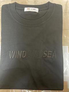 新品　WIND AND SEA カスタマイズTシャツ　　黒色