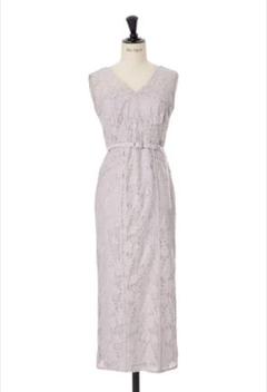 herlipto Waltz Floral Lace Belted Dress