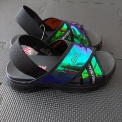 新品　23センチ　サンダル　アルジー