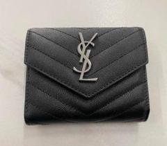 【✨I...c♡✨】 サンローラン カサンドラ 三つ折り財布 ブラック 2025年最新】Saint Laurent カラー：ブラック系 三つ折り財布の