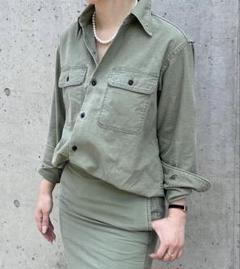 訳ありMADISONBLUE 00 マディソン00 長袖シャツ カーキ 訳ありMADISONBLUE 00 マディソン00 長袖シャツ カーキ
