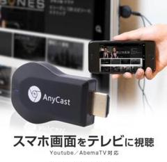 エニーキャスト ドンクルレシーバー M2Plus オンライン飲み会 テレビ会議