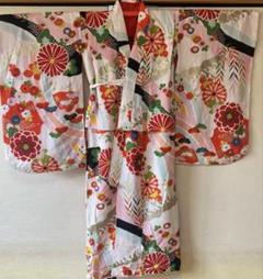 着物 道行 七五三 子ども 昭和レトロ 当時物