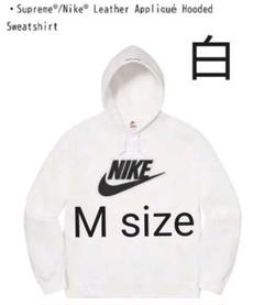 Supreme®/Nike® Leather Appliqué Hooded M