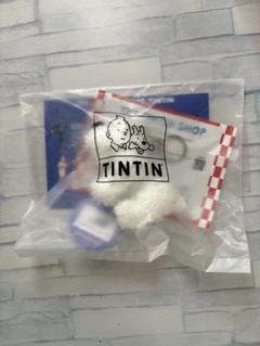 TINTIN スノーウィ ぬいぐるみストラップ　タンタンの冒険