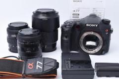★美品★ SONY α77 トリプルレンズセット