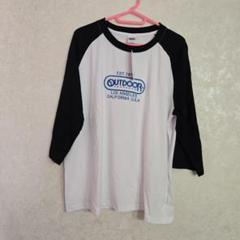 OUTDOOR PRODUCTS レディース7分袖Tシャツ （透け感アリ）