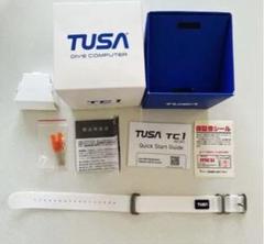 TUSA TC-1 ダイブコンピュータ ホワイト/ゴールド