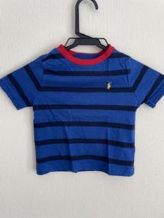 Ralph Lauren ストライプ Tシャツ 18M（キッズ80cm）