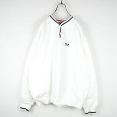 G5332*FILA フィラ☆スウェット☆トレーナー☆白ホワイト☆M