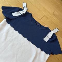 美品】エムズグレイシー 23SS Tシャツ スパンコール 女の子