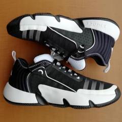 【新品】adidas　28cm　バスケットボールシューズ　黒　トレイ ヤング