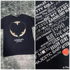 COMPLEX 布袋寅泰 吉川晃司 TOKYO DOME ハート Tシャツ　L